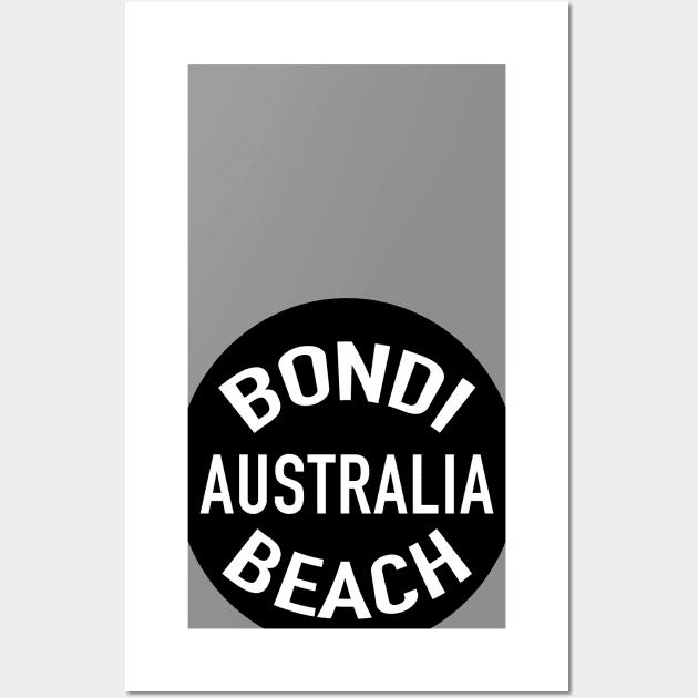 Bondi Beach Sticker plus Wall Art by downundershooter